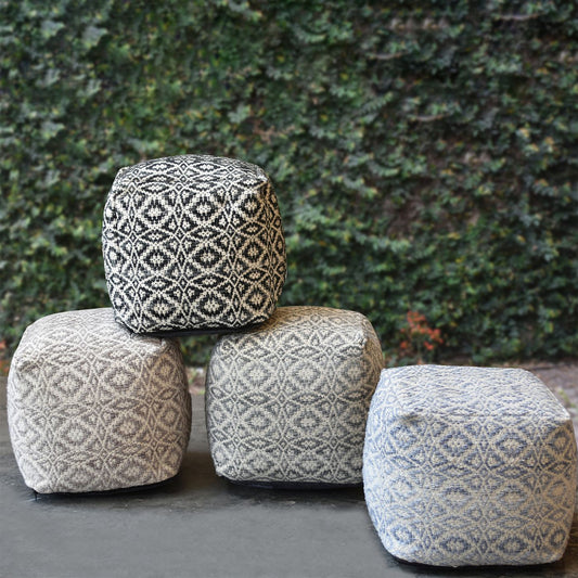 Maderia Pouf, Pet, PITLOOM / FLAT WEAVE